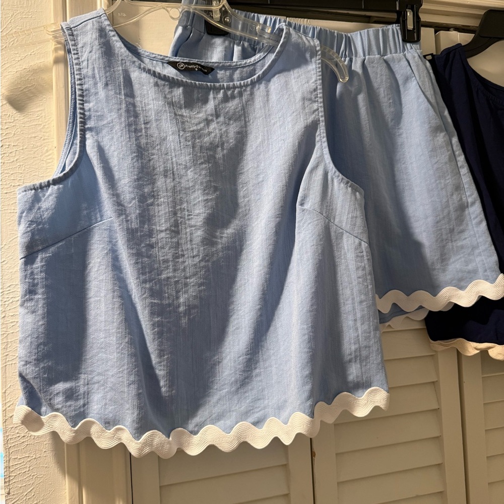 Matching set bundle- light blue & dark blue! - Picture 3 of 13